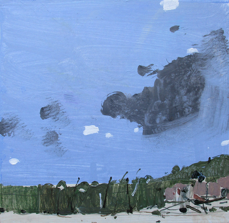 Road Cut Acrylic painting Road Cut by Harry Stooshinoff