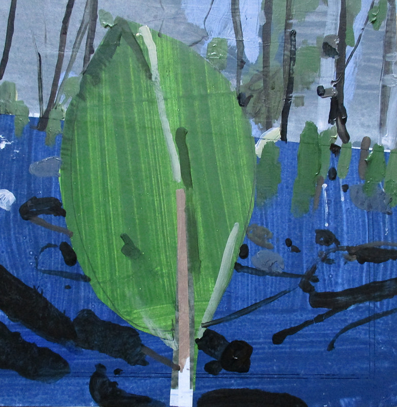 Little One, Roadside Acrylic painting Little One, Roadside by Harry Stooshinoff