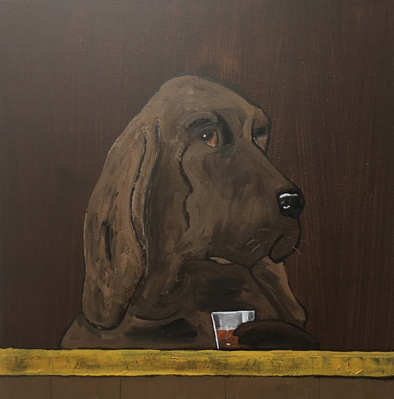 Grumpy's Northeast Acrylic painting Grumpy's Northeast by Bernard Scanlan