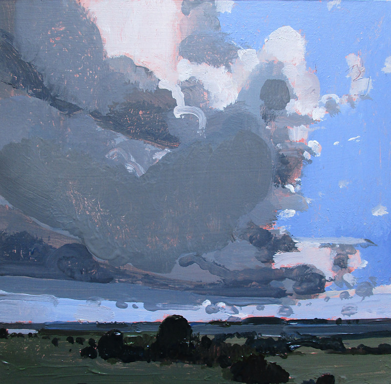 Lake Run Acrylic painting Lake Run by Harry Stooshinoff