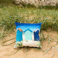 Beach Huts in Blue cushion //images.artistrunwebsite.com/gallery/img_2373391500225947_large.jpg?1510602396