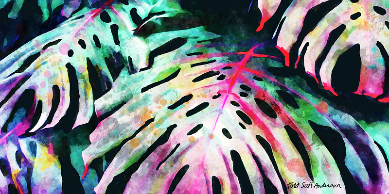 TROPIC FLORA 30 T Print TROPIC FLORA 30 T by Todd Scott Anderson