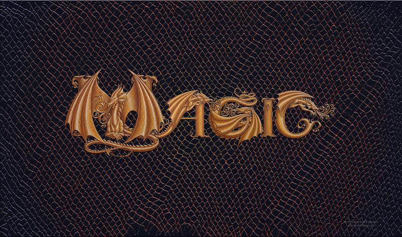 Molten Magic Drawing Molten Magic by Sue Ellen Brown
