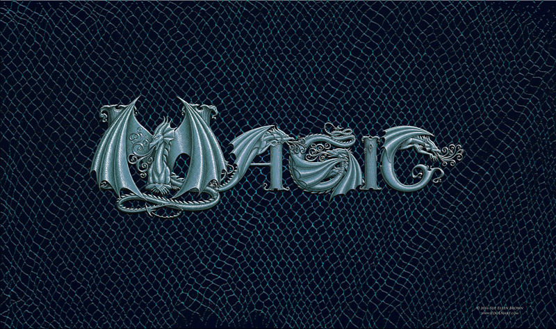 Molten Icefire Magic Drawing Molten Icefire Magic by Sue Ellen Brown