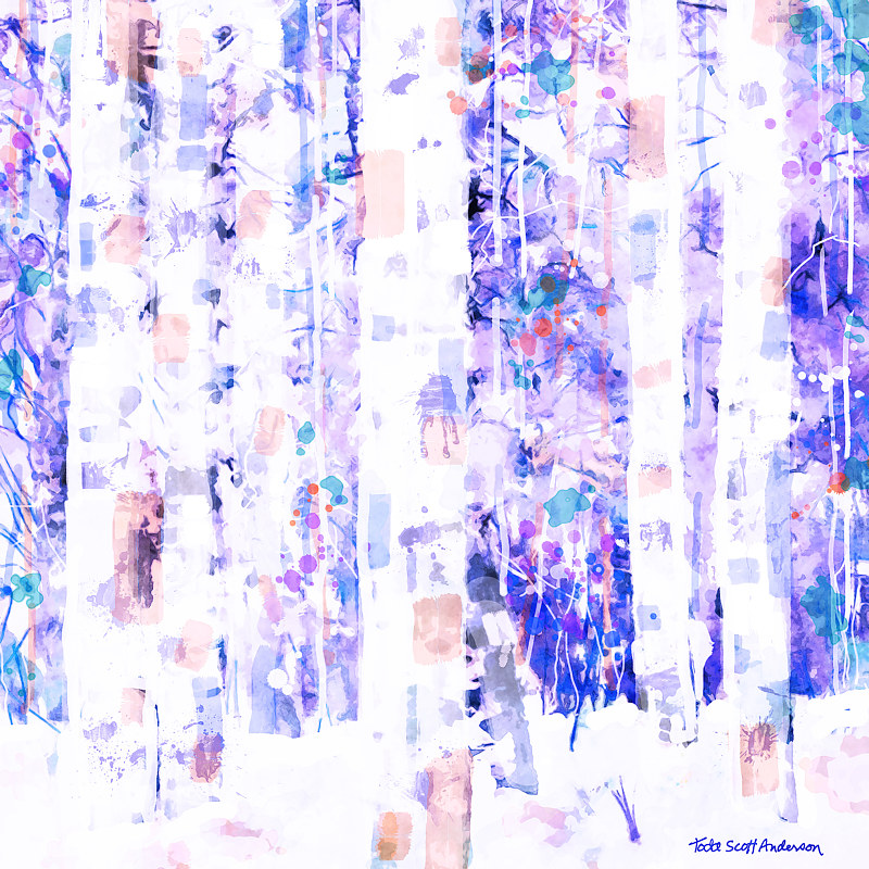 ASPENS 40 M Print ASPENS 40 M by Todd Scott Anderson
