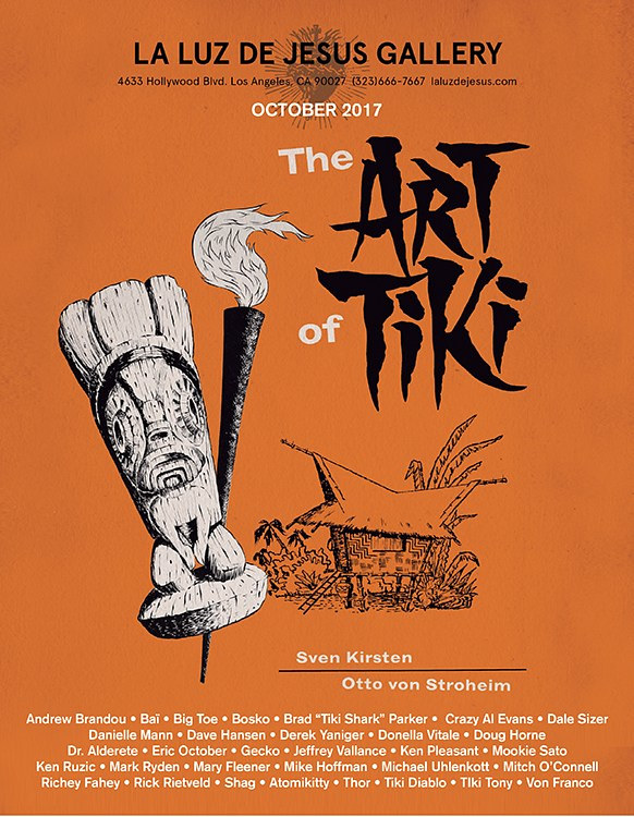 The Art of Tiki Exhibition La Luz de Jesus gallery Painting The Art of Tiki Exhibition La Luz de Jesus gallery by Kenneth M Ruzic