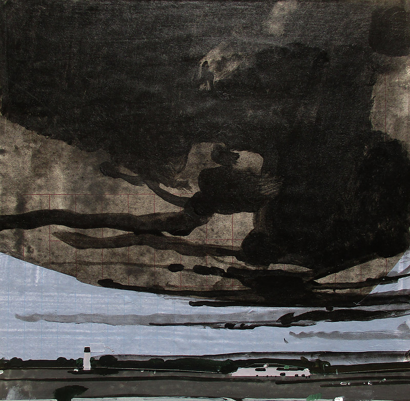 Acrylic painting Low Dip by Harry Stooshinoff