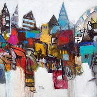 City-bridges-abstract-paintings-for-sale-2018 57x77 x1.5" acrylic on canvas $4620 //images.artistrunwebsite.com/gallery/img_2485941511413819_large.jpg?1614133478