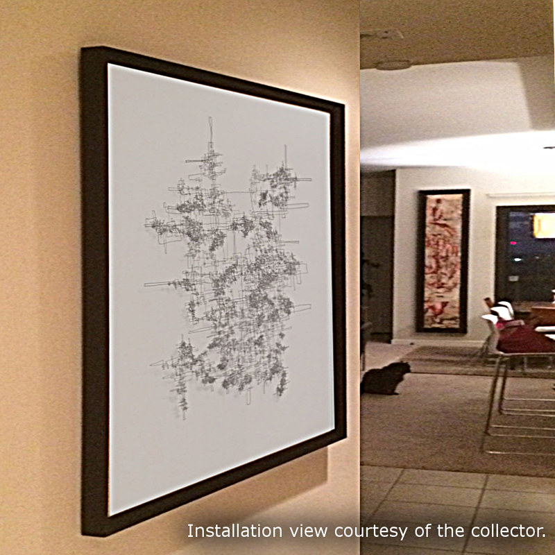 Collector Image - "Tau Minor" - Single-Line Drawing Photography Collector Image - "Tau Minor" - Single-Line Drawing by John Hovig