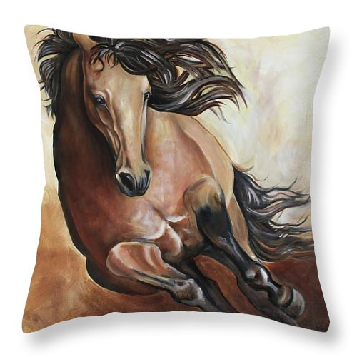 buckskinpillow Print buckskinpillow by Debbie Hart
