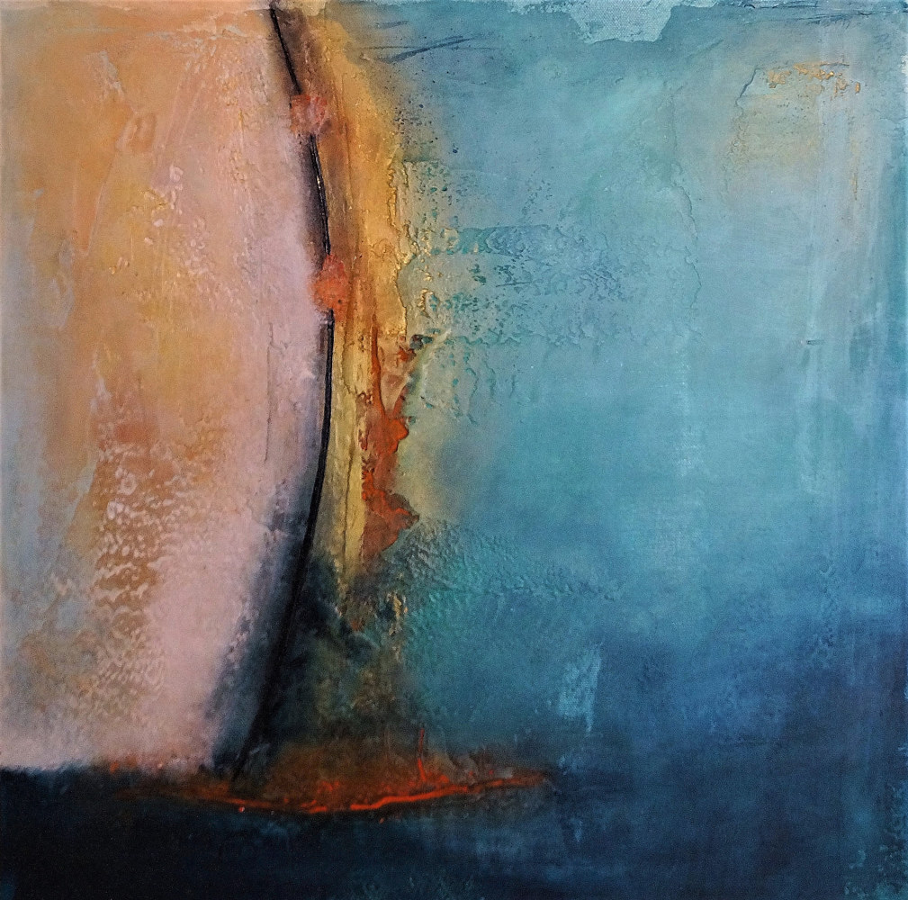 Return to: Sold Art Acrylic painting Eclipse by Ginger Thomas
