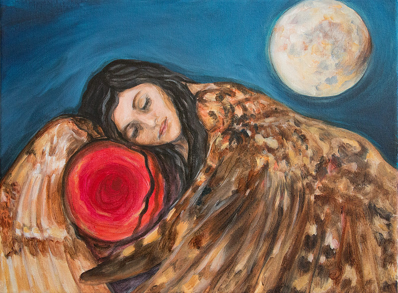 Sacred Ground Oil painting Sacred Ground by Cary Wyninger