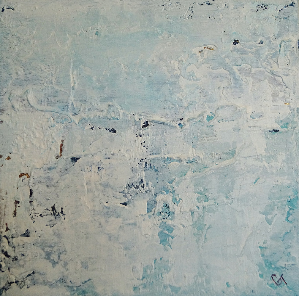 Return to: Sold Art Acrylic painting Just Mix It All Up by Ginger Thomas