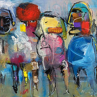 Pedestrians 30 x 40" acrylic on canvas //images.artistrunwebsite.com/gallery/img_2555421519789750_large.jpg?1619624317
