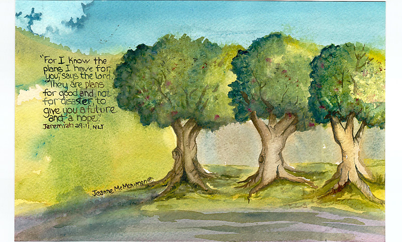 "For I Know" Print "For I Know" by Jeanne McMenimen