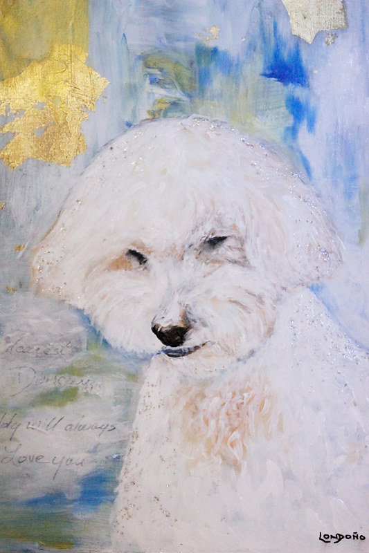 Duncan, The Love of My Life, closeup Acrylic painting Duncan, The Love of My Life, closeup by Jose Londono