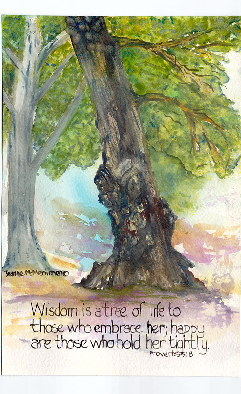 "Wisdom" Print "Wisdom" by Jeanne McMenimen