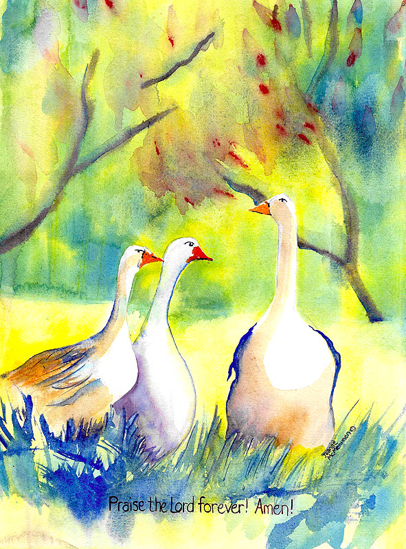 "Praise the Lord" Print "Praise the Lord" by Jeanne McMenimen