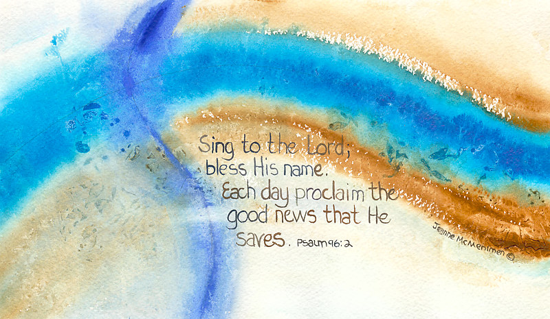 "Sing" Print "Sing" by Jeanne McMenimen
