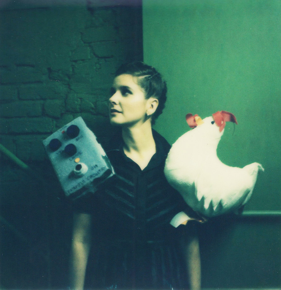 Return to: Polaroids - Portraits d'artistes Klô Pelgag by Sarah Seené