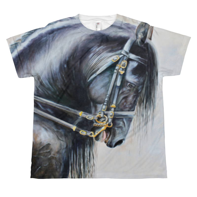 The Friesian Youth T The Friesian Youth T by Debbie Hart
