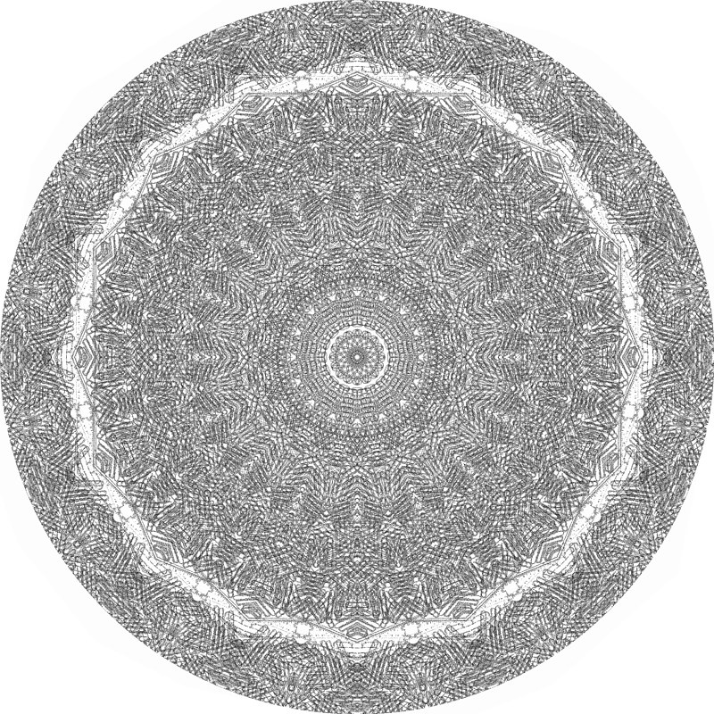 Hovig 17820 Threaded Lace (1800x1800) Print Hovig 17820 Threaded Lace (1800x1800) by John Hovig