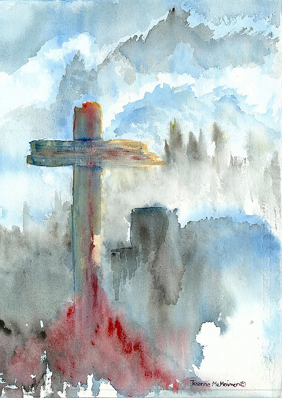 "The Cross" Print "The Cross" by Jeanne McMenimen