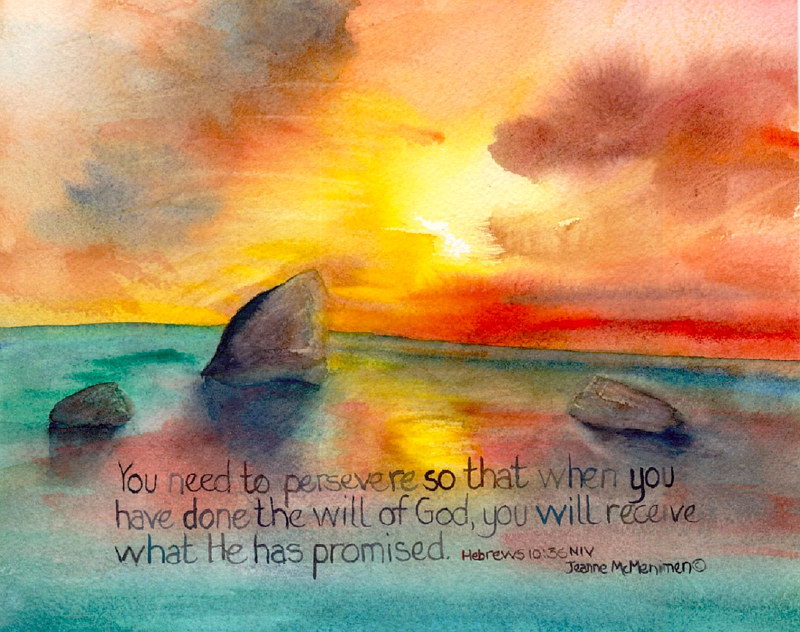 "To Persevere" Print "To Persevere" by Jeanne Mcmenimen