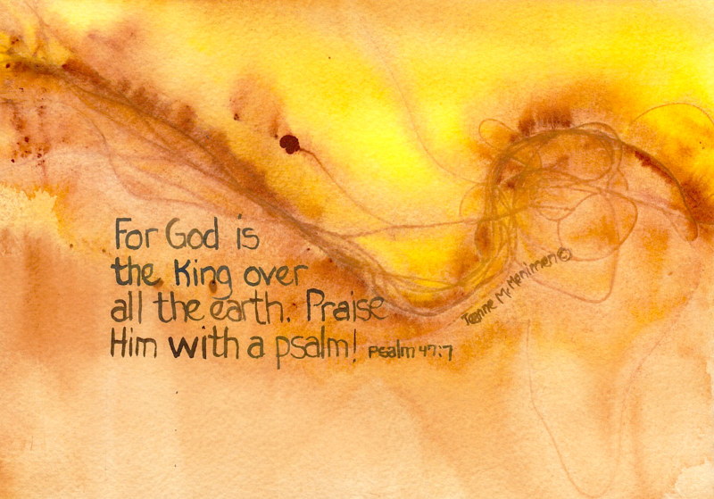 "God is the King" Print "God is the King" by Jeanne McMenimen