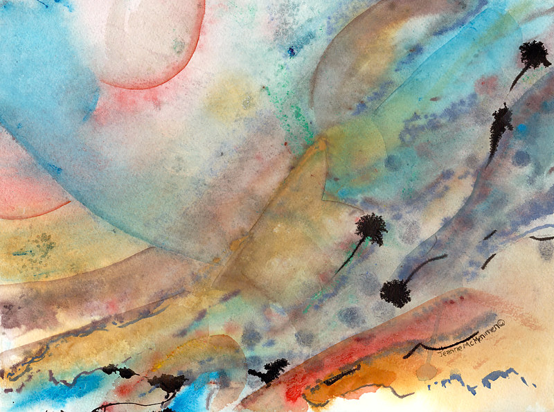"Floating" Print "Floating" by Jeanne McMenimen