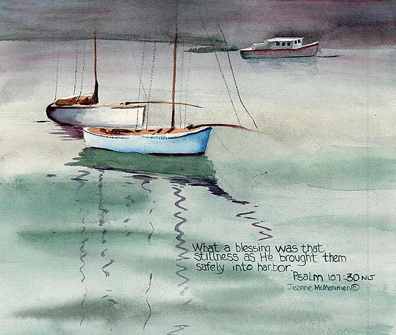 "Stillness" Print "Stillness" by Jeanne Mcmenimen