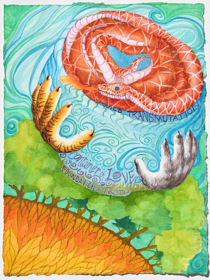 Wild Transmutation Watercolor Wild Transmutation by Lisa Baechtle
