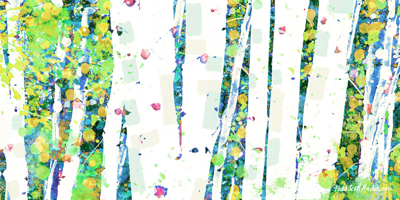 ASPENS 2 M Print ASPENS 2 M by Todd Scott Anderson