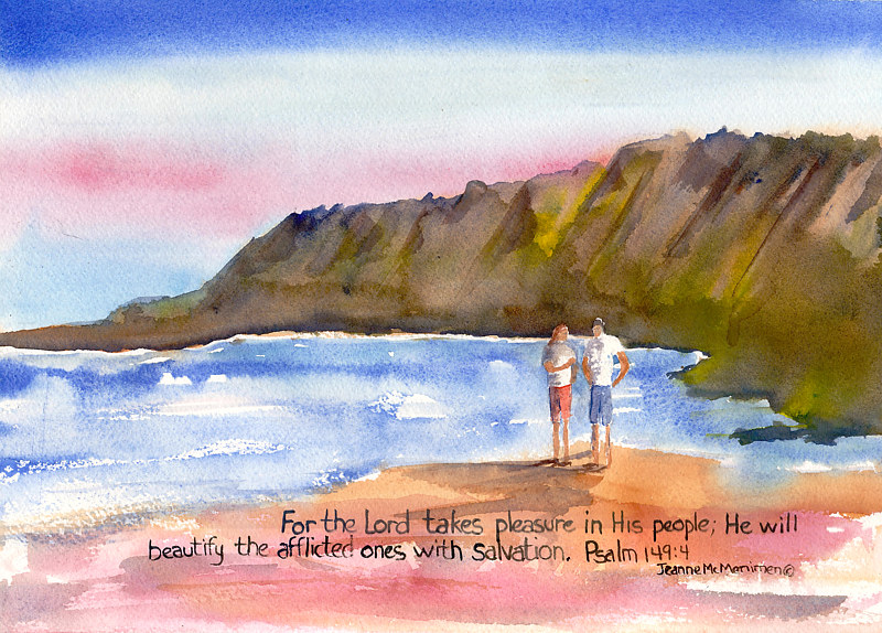 "For the Lord" Print "For the Lord" by Jeanne McMenimen