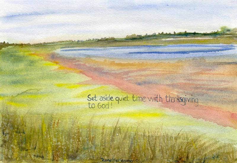 "Set Aside" Print "Set Aside" by Jeanne McMenimen