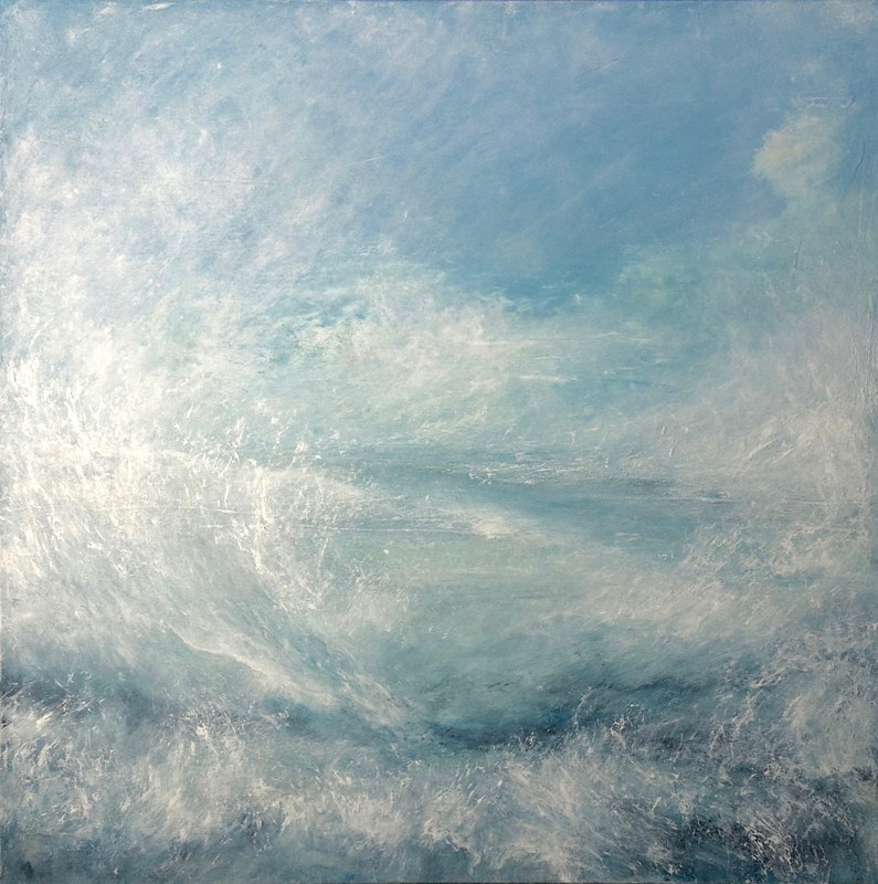 Salish Sea and Sky Print Salish Sea and Sky by Marion Krahn