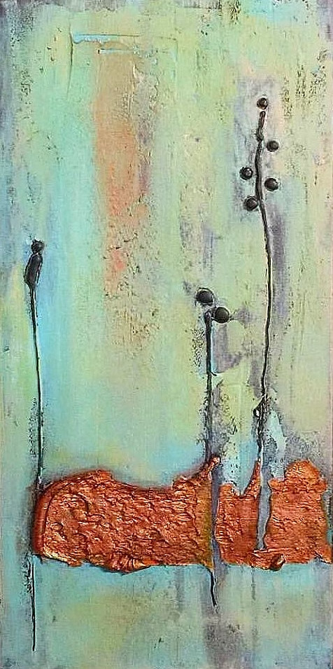 Return to: Shop Now Acrylic painting A New Day by Ginger Thomas