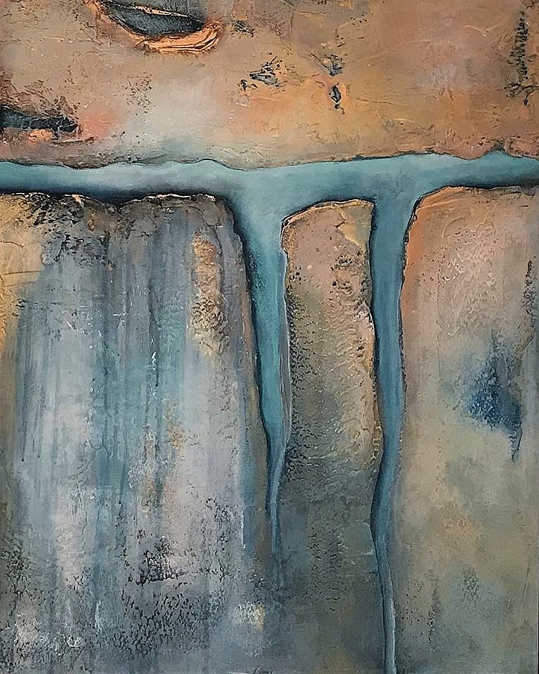 Return to: Shop Now Acrylic painting Blueberry Pi by Ginger Thomas
