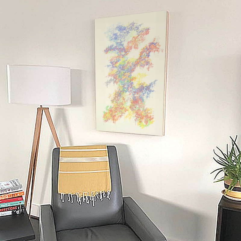 Collector Image - "Knowledge" - Single Line Drawing Photography Collector Image - "Knowledge" - Single Line Drawing by John Hovig