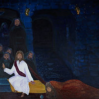 Compassion Confronts Contrition and Condemnation -The Woman Who Wept at the Feet of Jesus //images.artistrunwebsite.com/gallery/img_2632071530223741_large.jpg?1651184036