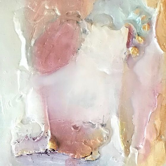 Return to: Sold Art Acrylic painting Pink Tulip by Ginger Thomas