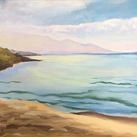 Morning Light Grandma's surf spot - Serenity Series //images.artistrunwebsite.com/gallery/img_2667881535346498_large.jpg?1583051362