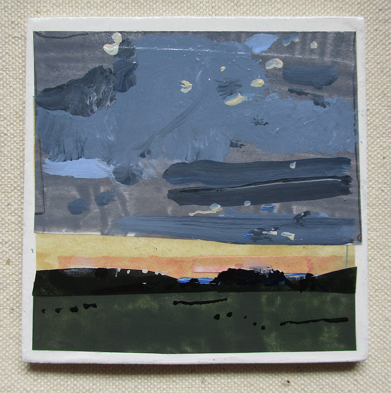 Sundown September 7 Acrylic painting Sundown September 7 by Harry Stooshinoff