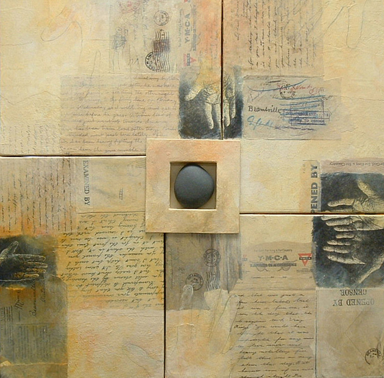 Letters Home Acrylic painting Letters Home by Linda Finn