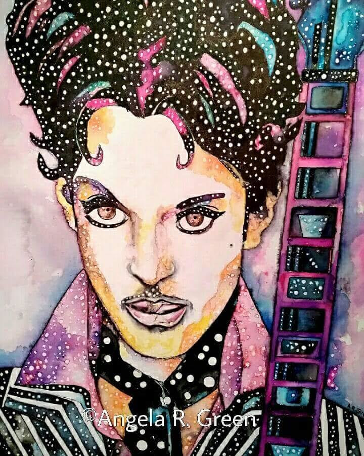 Return to: Guys with Guitars Painting Guys with Guitars #3 by Angela Green