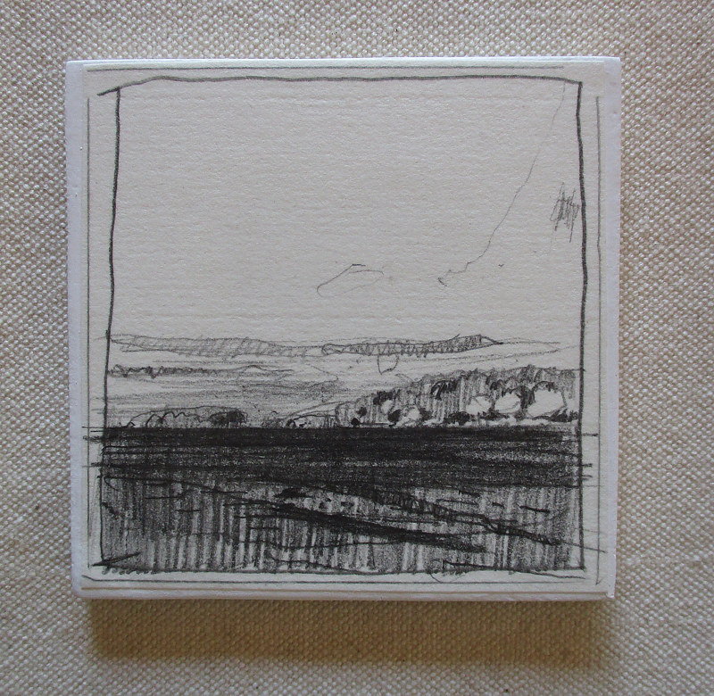 Rice Lake Evening Drawing Rice Lake Evening by Harry Stooshinoff