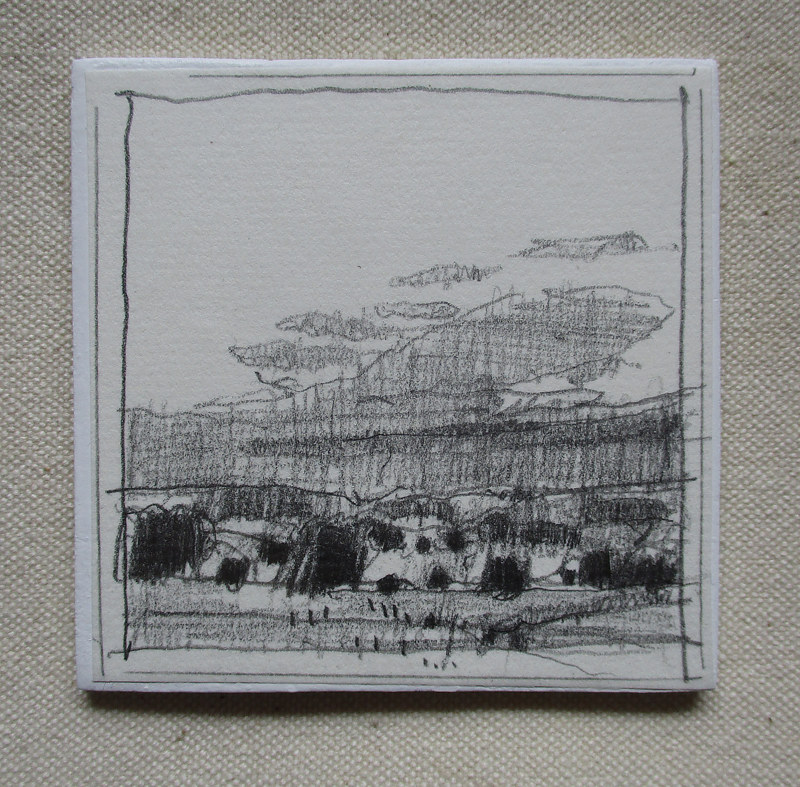 Return at Nightfall Drawing Return at Nightfall by Harry Stooshinoff