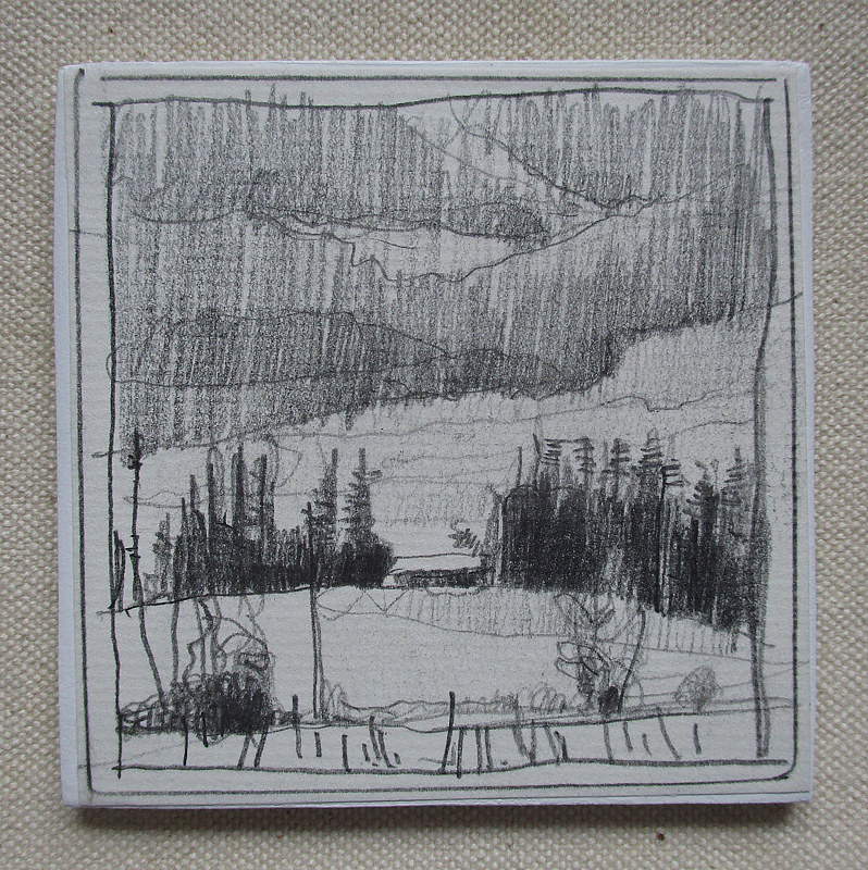 Return, Dale Road Drawing Return, Dale Road by Harry Stooshinoff
