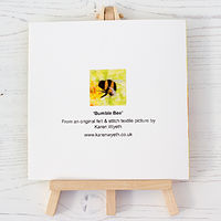 Bumble Bee - back of card //images.artistrunwebsite.com/gallery/img_2724181544044332_large.jpg?1544045065