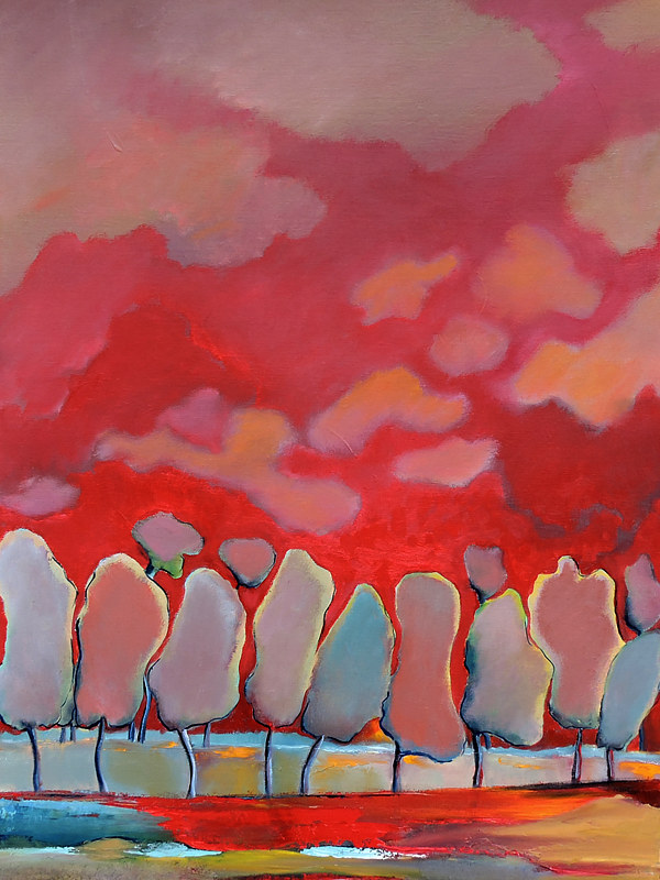 Raspberry Time Oil painting Raspberry Time by Svetlana Barker